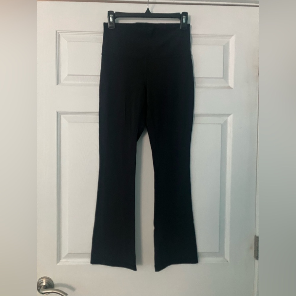 Black Size 8 Short Lululemon Mini Flare Pants